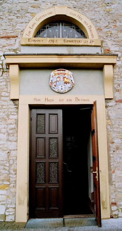 St. Bartholomae Büchenau - Eingang - Thomas Adam