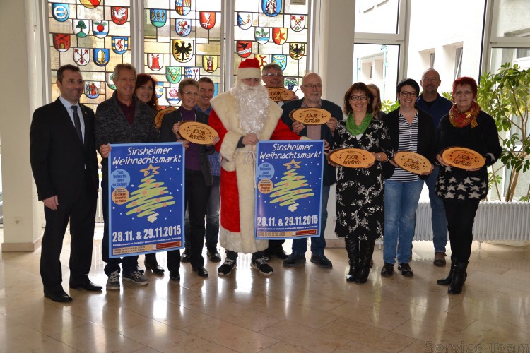 Der traditionelle Weihnachtsmarkt Sinsheim